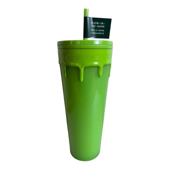 Starbucks Green Slime Glow in the Dark Venti Tumbler 20 oz New - Picture 3 of 5